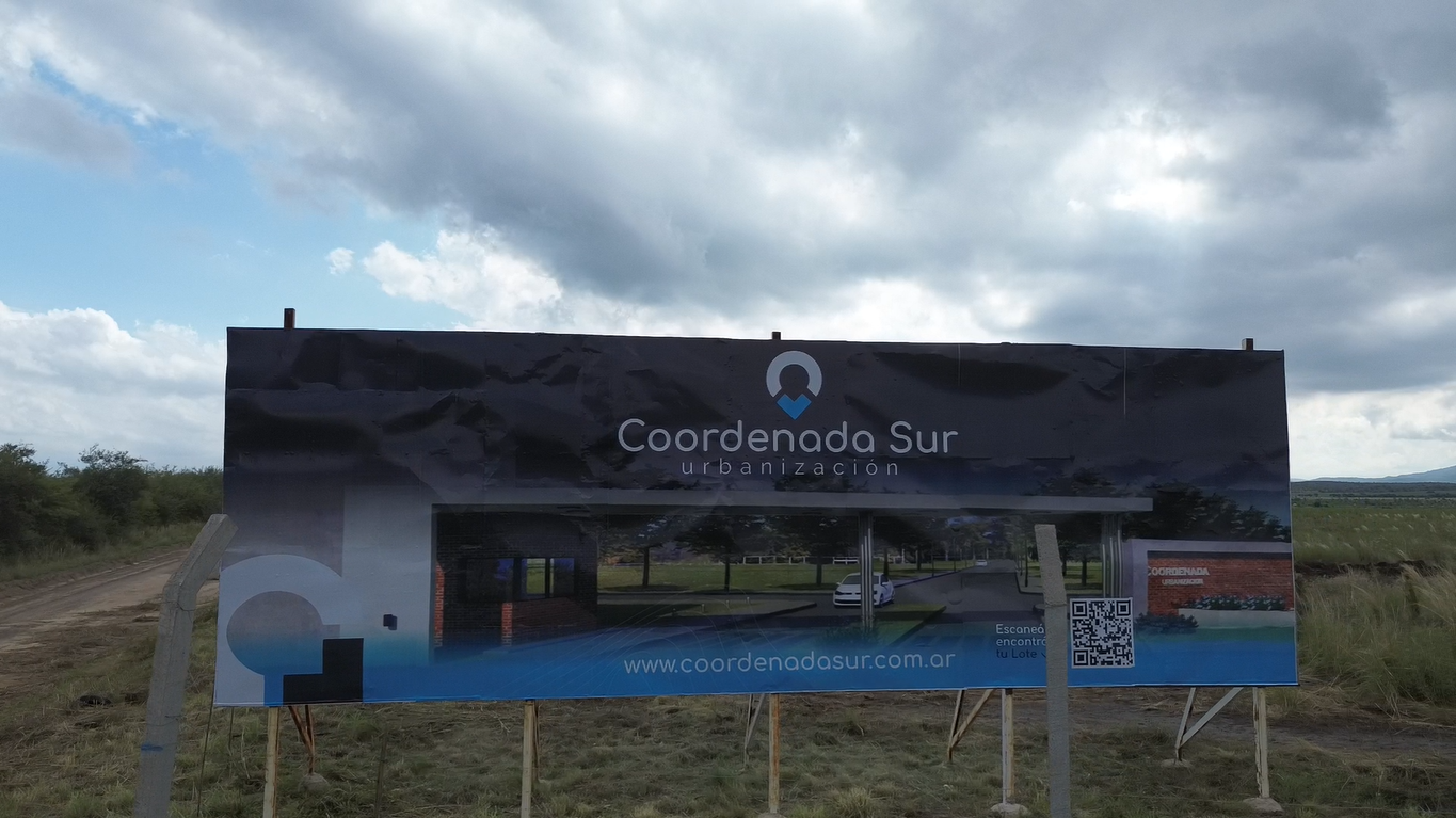 Cartel Coordenada Sur